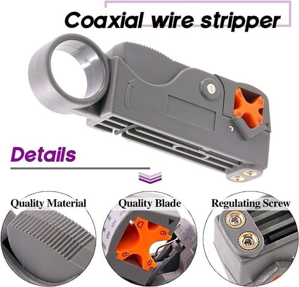 new Coaxial Cable Tool Kit