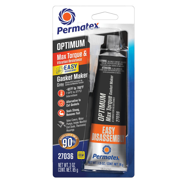 Permatex 27036 Optimum Grey Gasket Maker Easy Disassembly