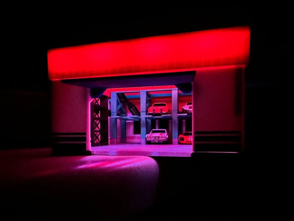 3D Printed Warehouse Diorama 1/64 Scale