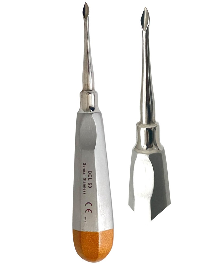DENTAL TOOTH SURGERY SPECIAL PATTERN SPADE CONCAVE STRAIGHT ROOT TIP ELEVATOR#60