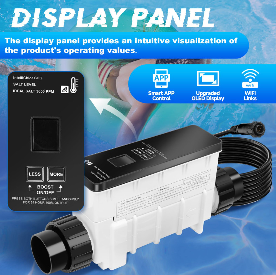 New EC-520888 Salt Chlorine Generator Cell for Pentair IntelliChlor IC15