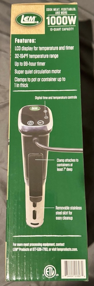 LEM Sous Vide 1000W