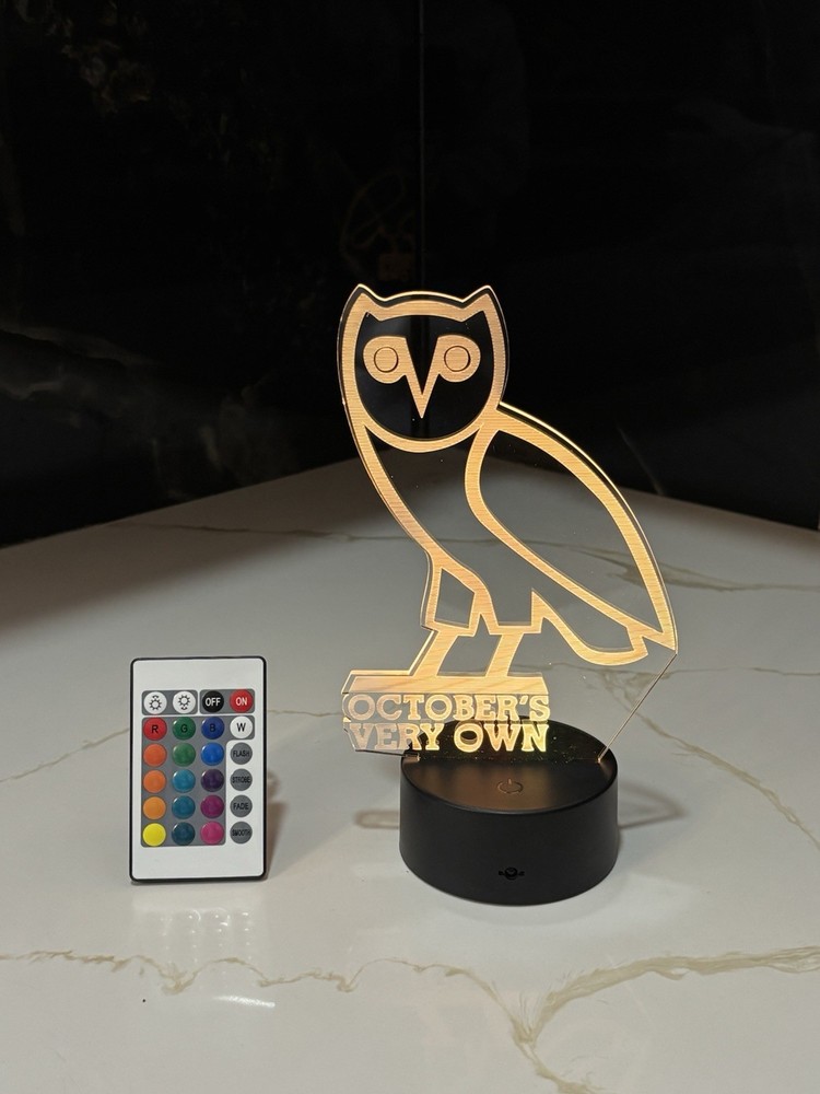 Drake 15 Color Changing LED Lamp – Unique Gift | Remote Control