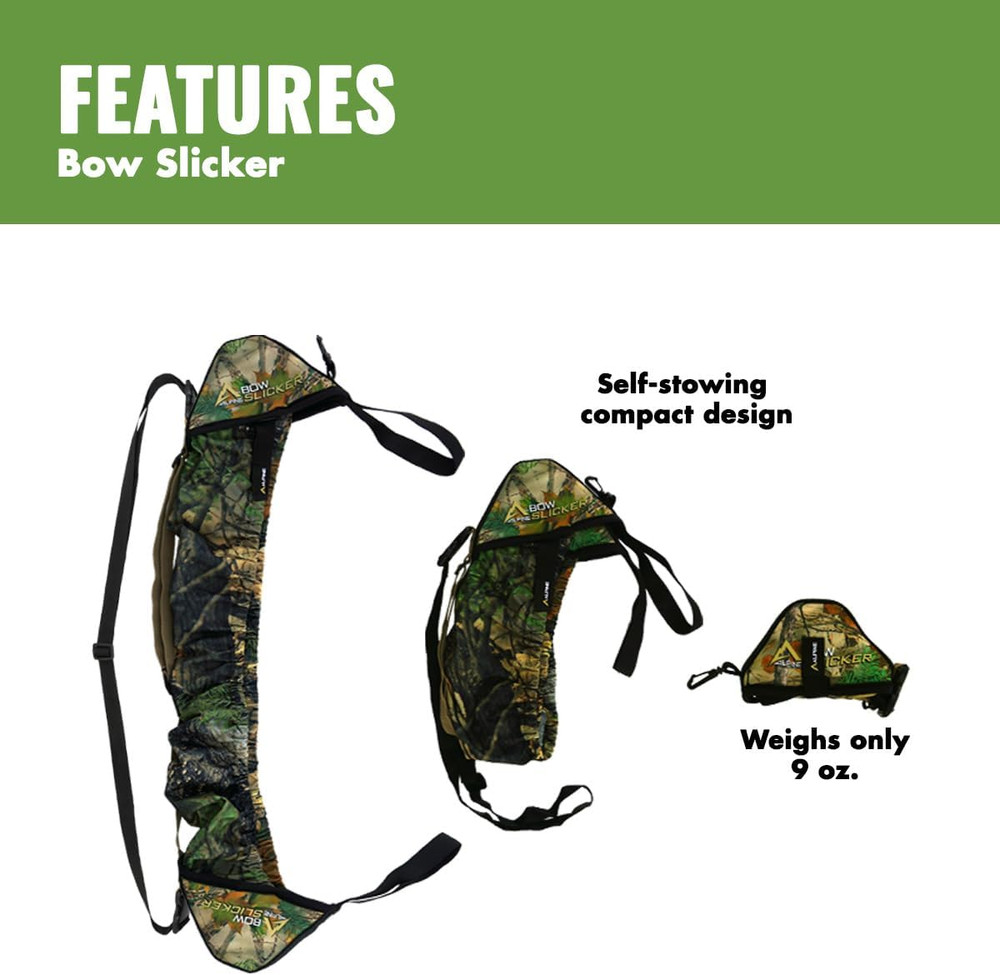 Weatherproof Bow Sling Soft Compact Case w/ Cam String Protector Hunting Gear