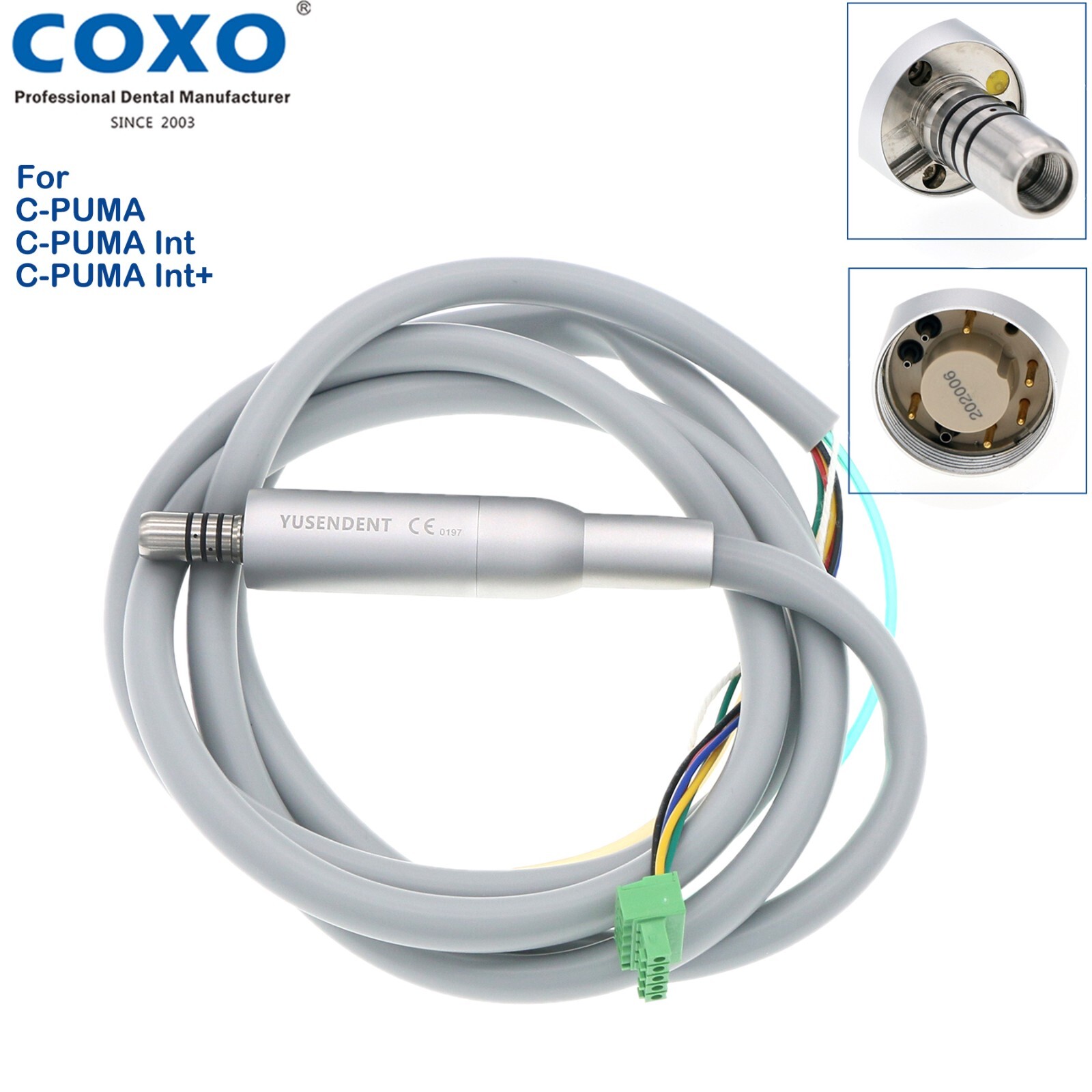COXO Dental Electric Motor C PUMA INT+ LED Handpiece Brushless Built-in 1:5 NSK
