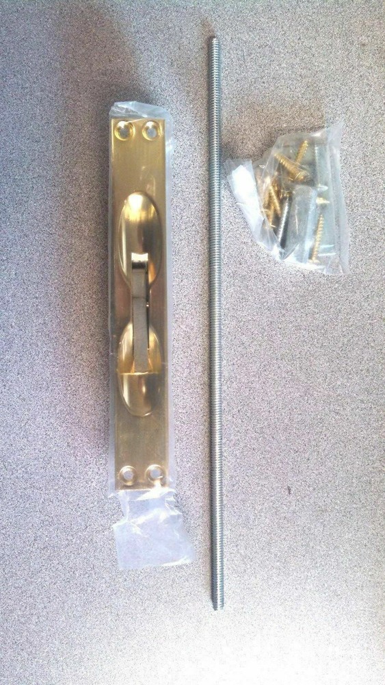 LOCKSMITH FLUSH LEVER BOLT FOR METAL DOORS US3