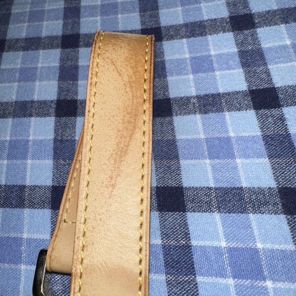 Authentic Louis Vuitton Leather Strap for Pegase ONE PIECE