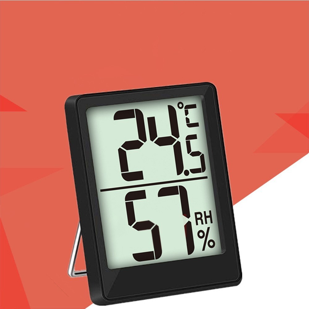 Foldable Indoor Thermometer Hygrometer for Kitchen and Office Climate Control