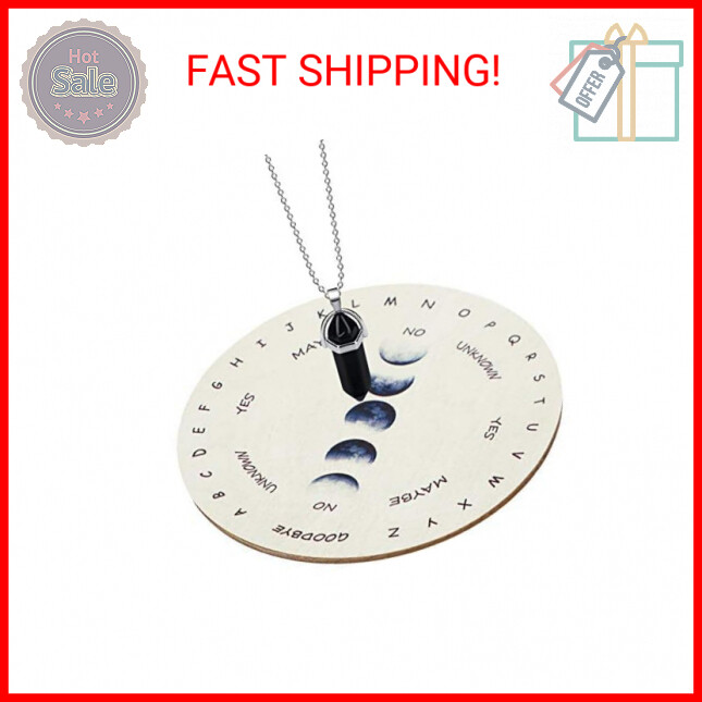 Pendulum Board for Divination Moon Phase Pendulum Board Dowsing Divination Metap