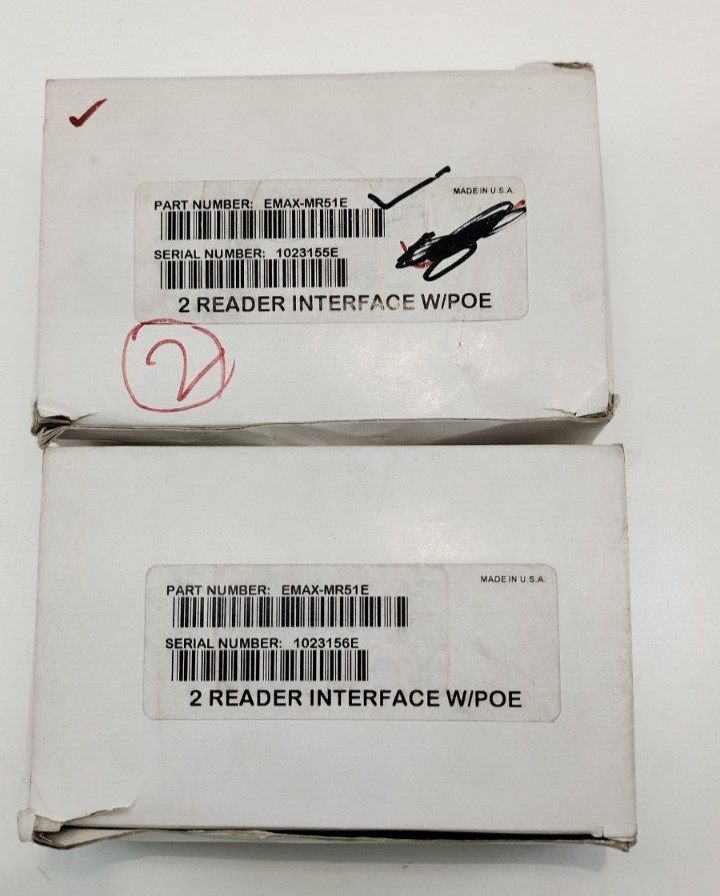 MAXXESS SYSTEM 2 Reader Interface with POE EMAX-MR51E