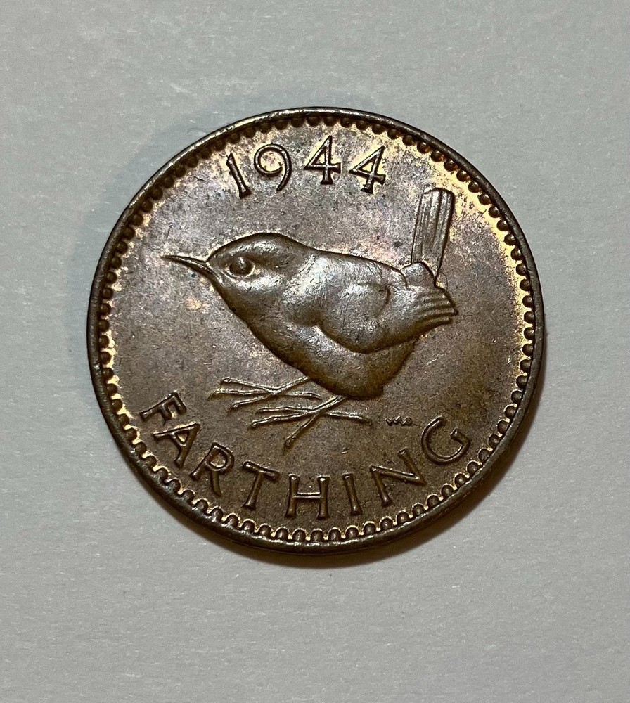 1944 Great Britain Farthing U.K.
