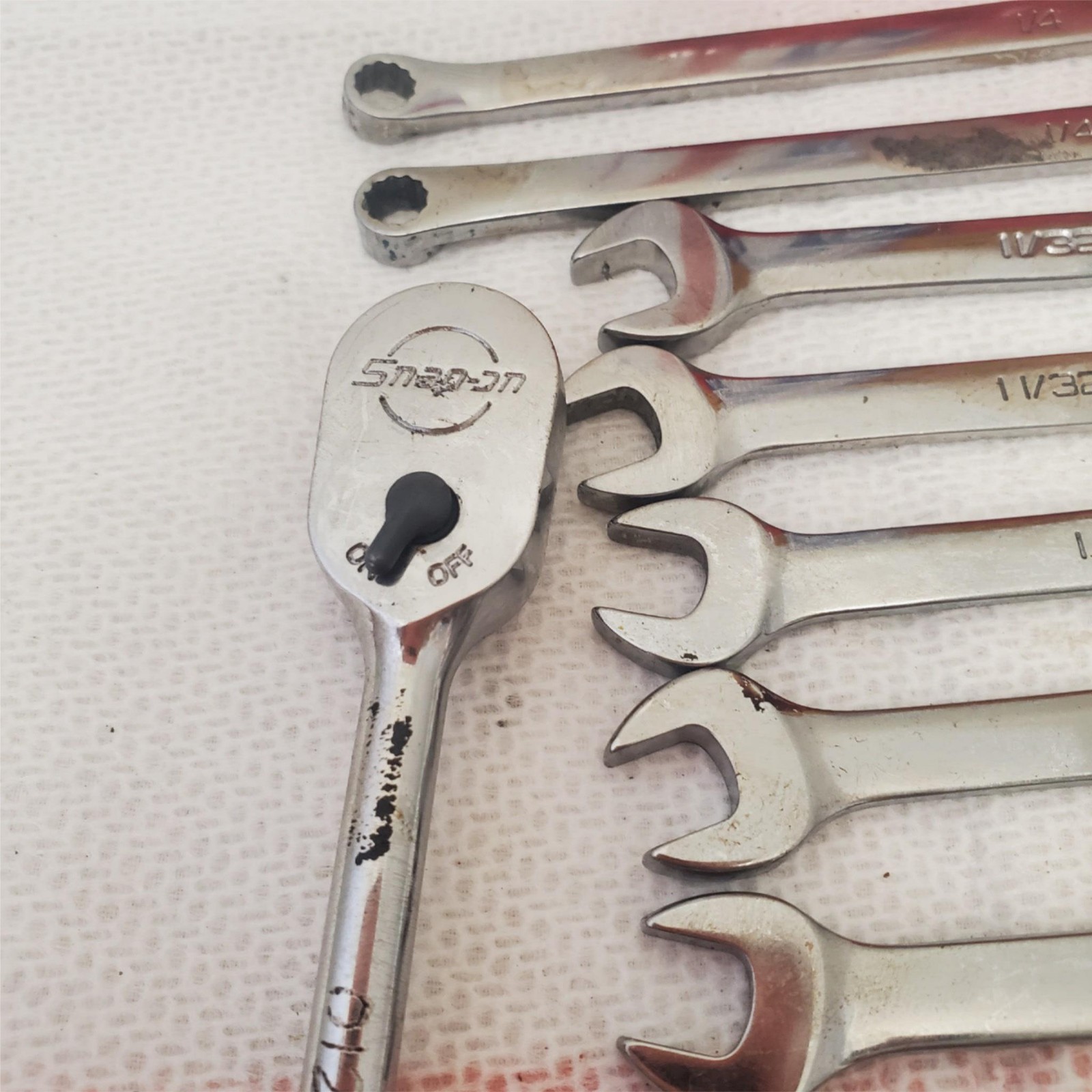 Lot of Snap on combination Wrench & Sockets LOT-1056