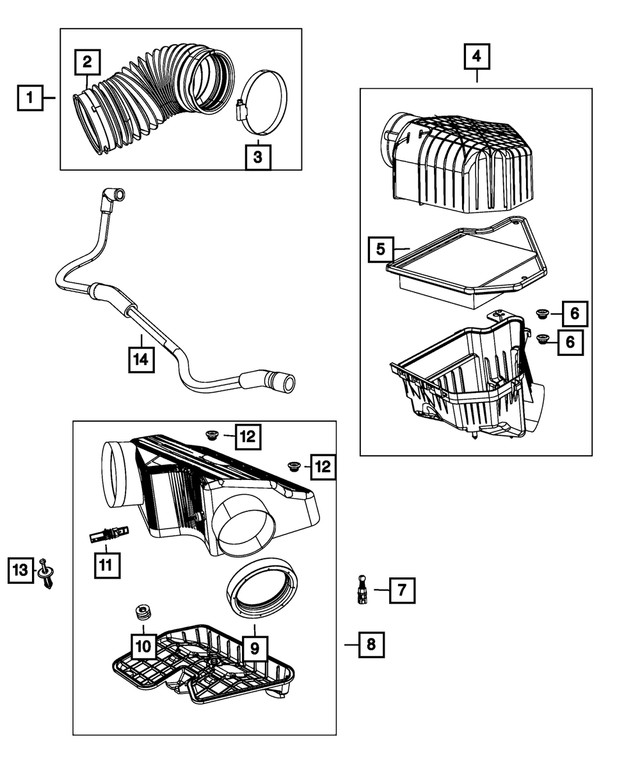 Genuine Mopar Ball Stud 4891847AA