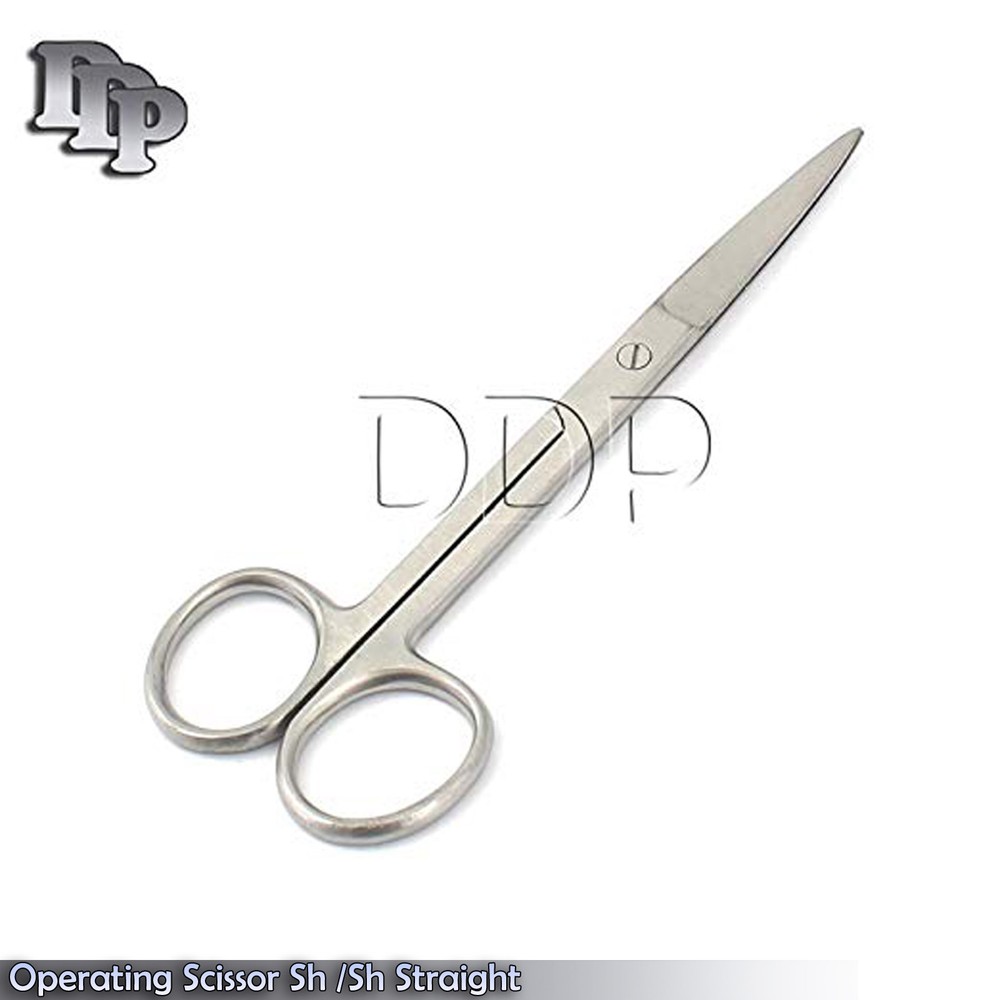 8 Operating Dissecting Scissor 6.5" Sharp Sharp Straight Surgical Instruments