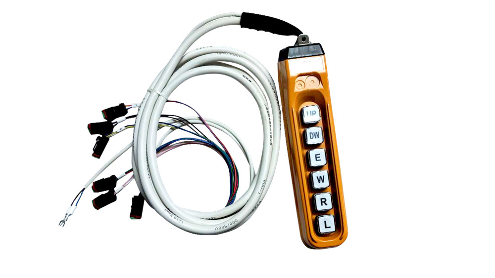 Landhonor 12V Grader Pendant with 6Button Remote 6-Way Priority Valve Controller