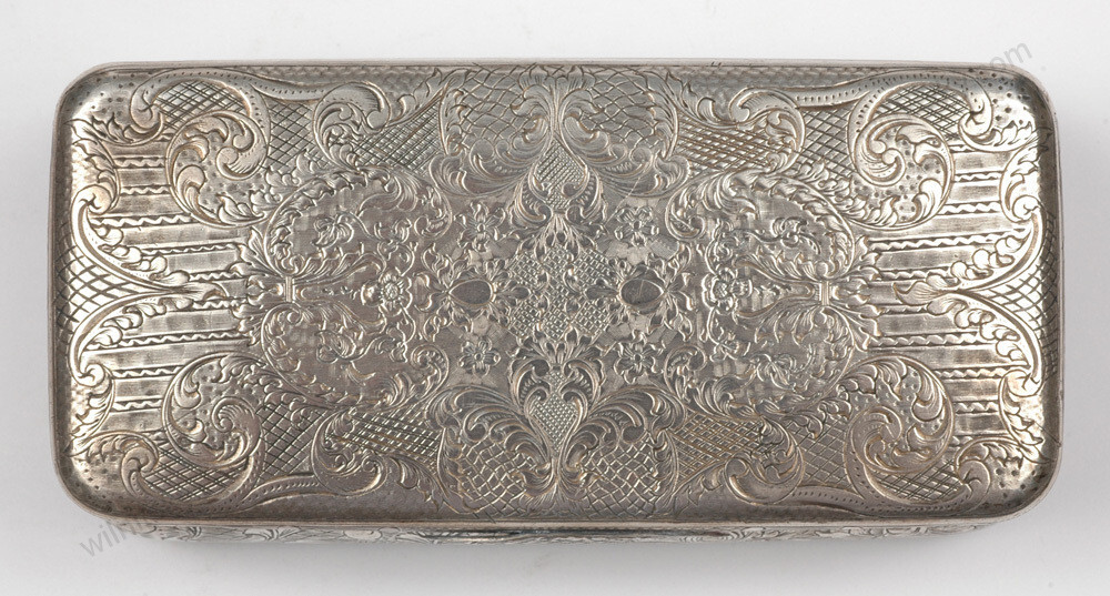 Moscow silver box, 1846