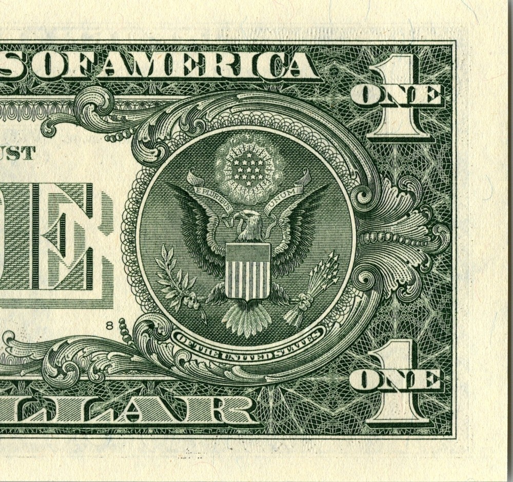 2021 D Star Note One Dollar Bill Regular Run Pack Note D02743760* UNC