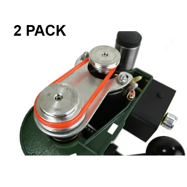 Mini Benchtop Drill Press Replacement O-Ring Belt 2-Pack