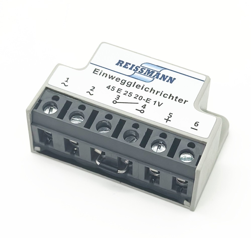 REISSMANN Einweggleichrichter 45 E 25 20-E 1V Half wave Brake Rectifier module