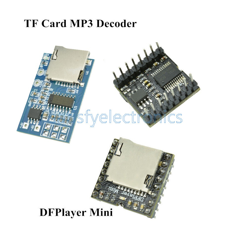 TF Card U Disk Mini MP3 Decoder Player WMV Audio Voice Module DFPlayer