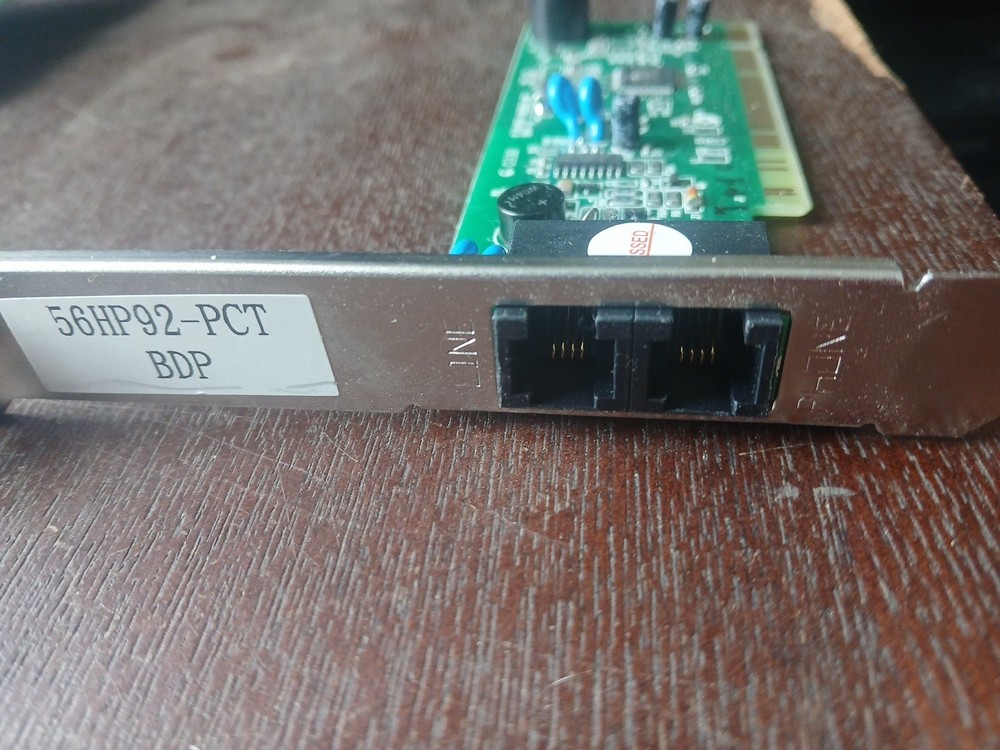 Conexant 56K internal PCI dial-up modem card