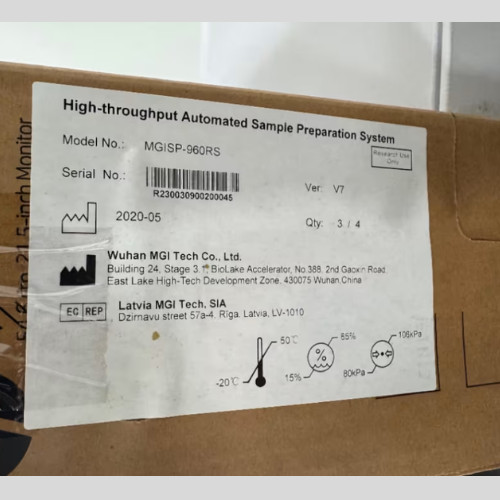 NEW MGI MGISP-960RS Automated Sample Prep System w/ PC & Software – OEM Crated