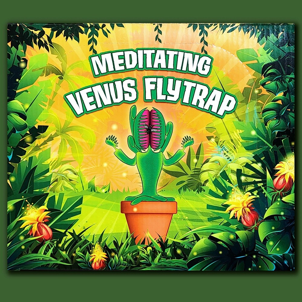Meditating Venus Flytrap Toy Set