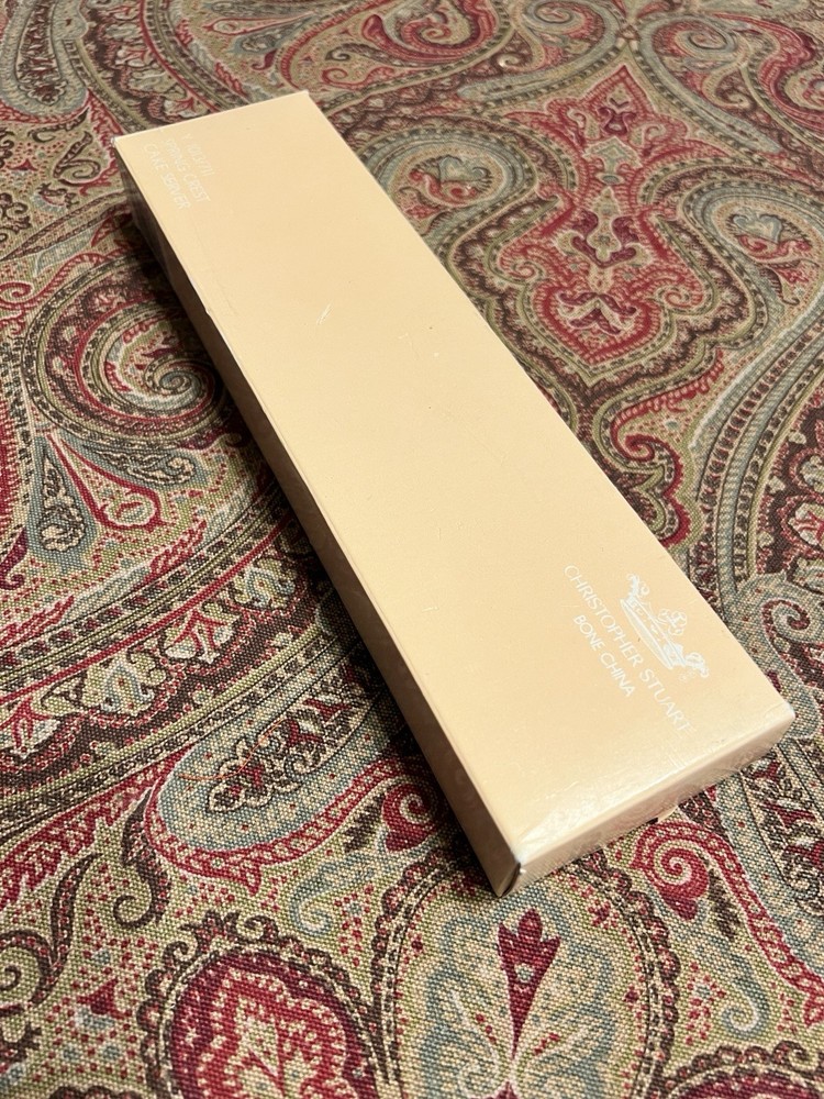 Cake Server Dessert Spatula Christopher Stuart Bone China # Y 1013 Spring Crest