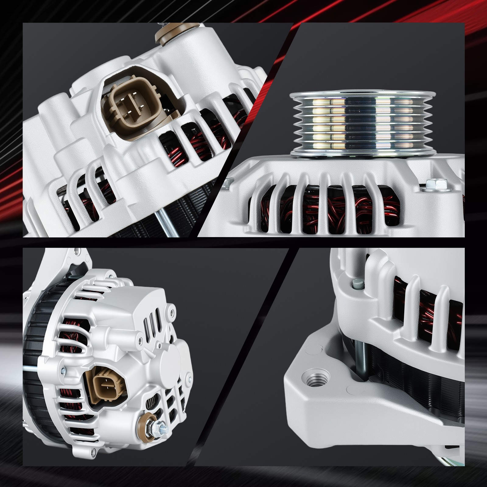 13893 Alternator For 2001 2002 2003 2004 2005 Honda Civic DX LX EX l4 1.7L