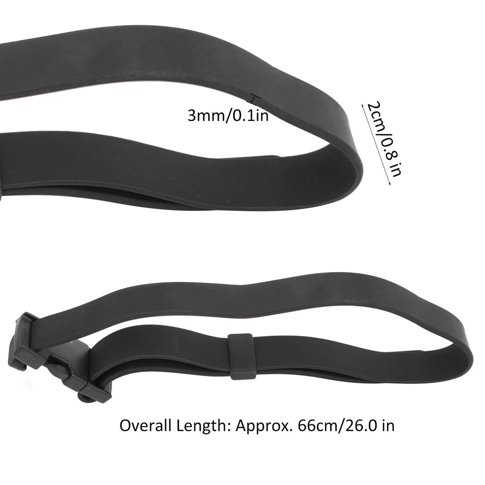 Diving Quick Release Rubber Knife Straps For Snorkeling Replacement