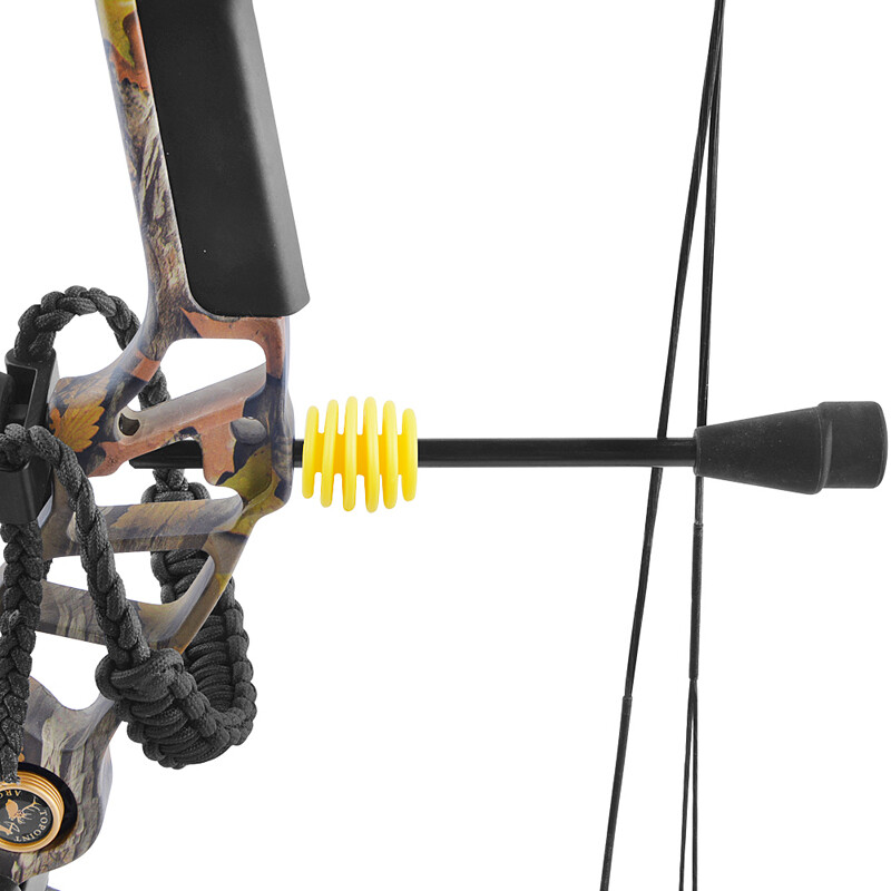 Compound Bow Stabilizer Ball Bracket Suppressor Damper String Stop Archery Hunt