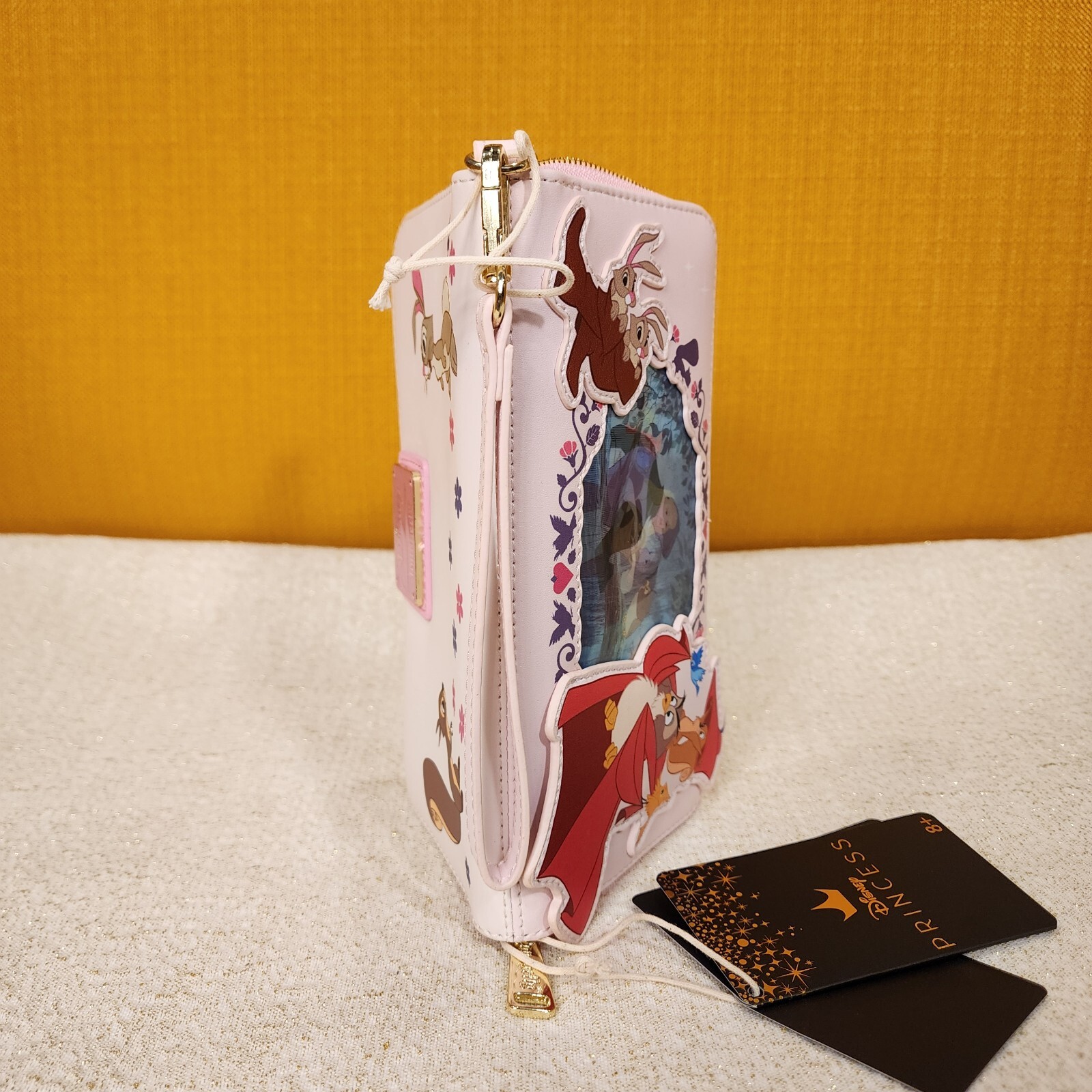 Loungefly Disney Sleeping Beauty Princess Lenticular Series Wristlet Wallet NEW