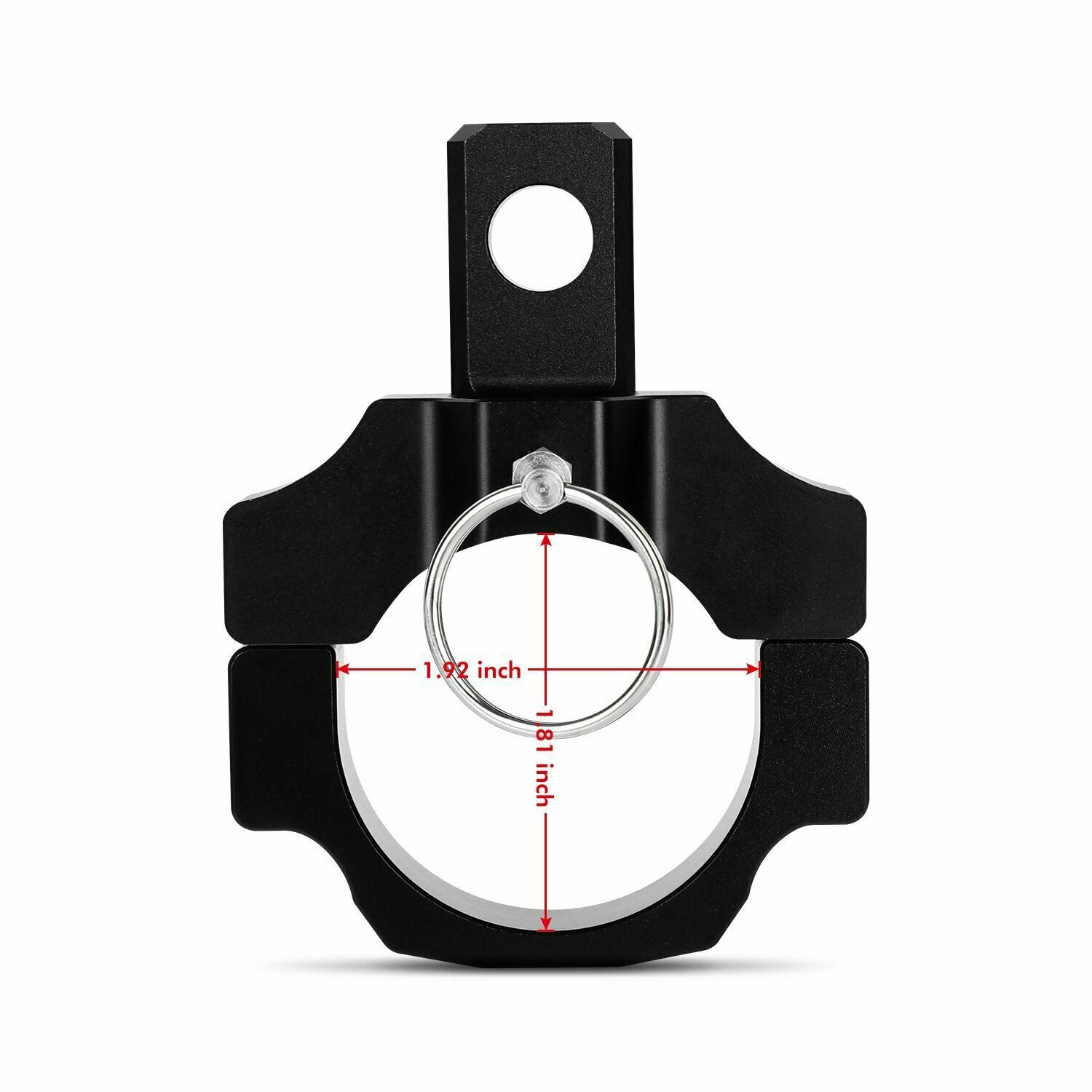 Pair UTV ATV Mount Brackets For LED Whip Light Bar Fit 1.75" to 2" Rollbar Cage