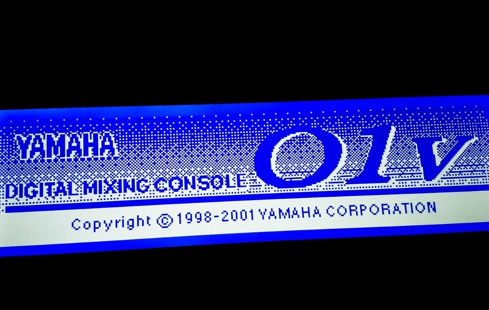 Yamaha 01V Custom Graphic LED Display !