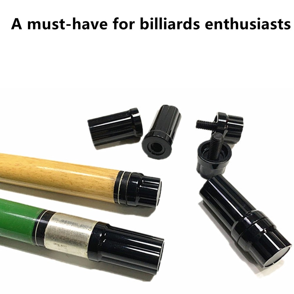 Stick Joint Protector 3/8x10 Pool Thread Cap Joints Protectors Black