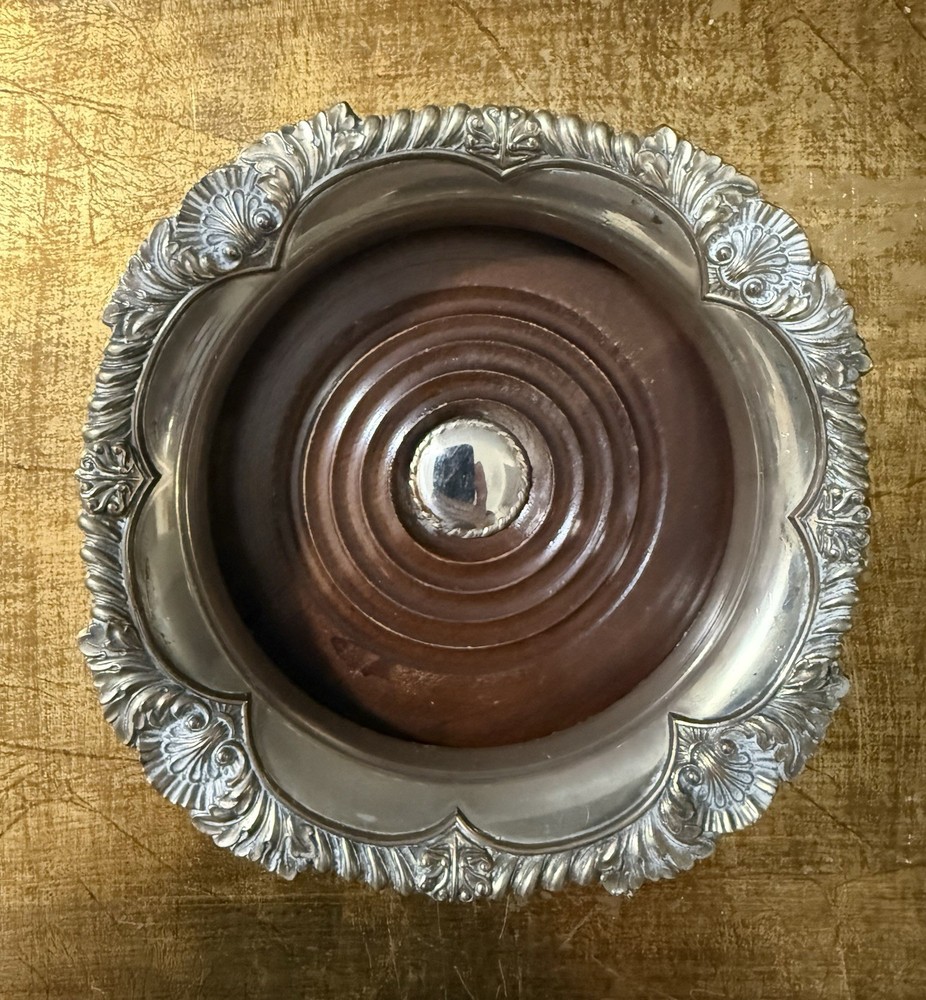 Wine Coaster By Corbell & Co Silverplate