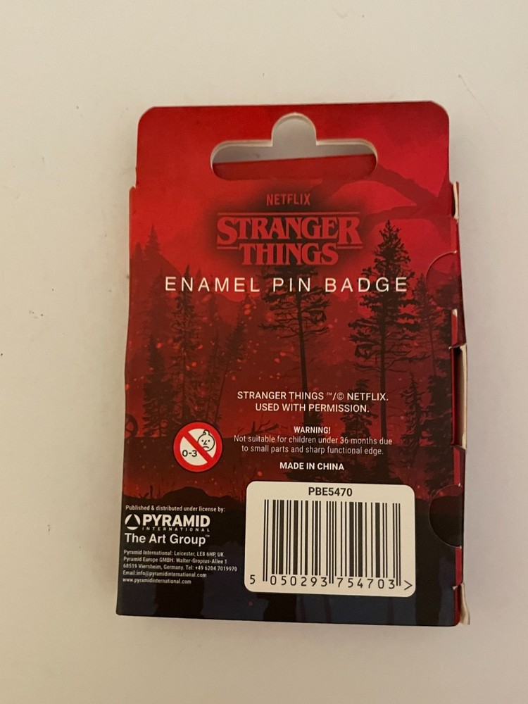 Stranger Things Hawkins Police Pin