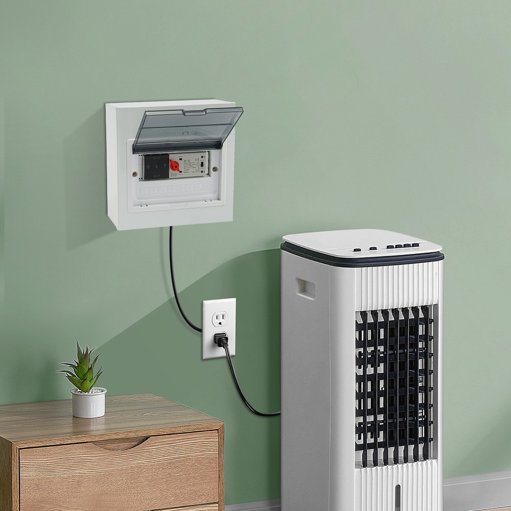 110V Automatic Transfer Switch, 3P 100A Transfer Switch Wall-mounted 24000W