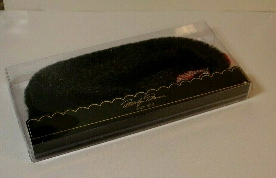 Marilyn Monroe Black Lined Sleep Eye Mask NEW