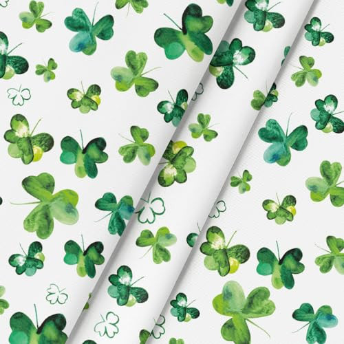 St. Patrick's Day Rectangular Tablecloth 60×104 Inch, Shamrock Irish Clover