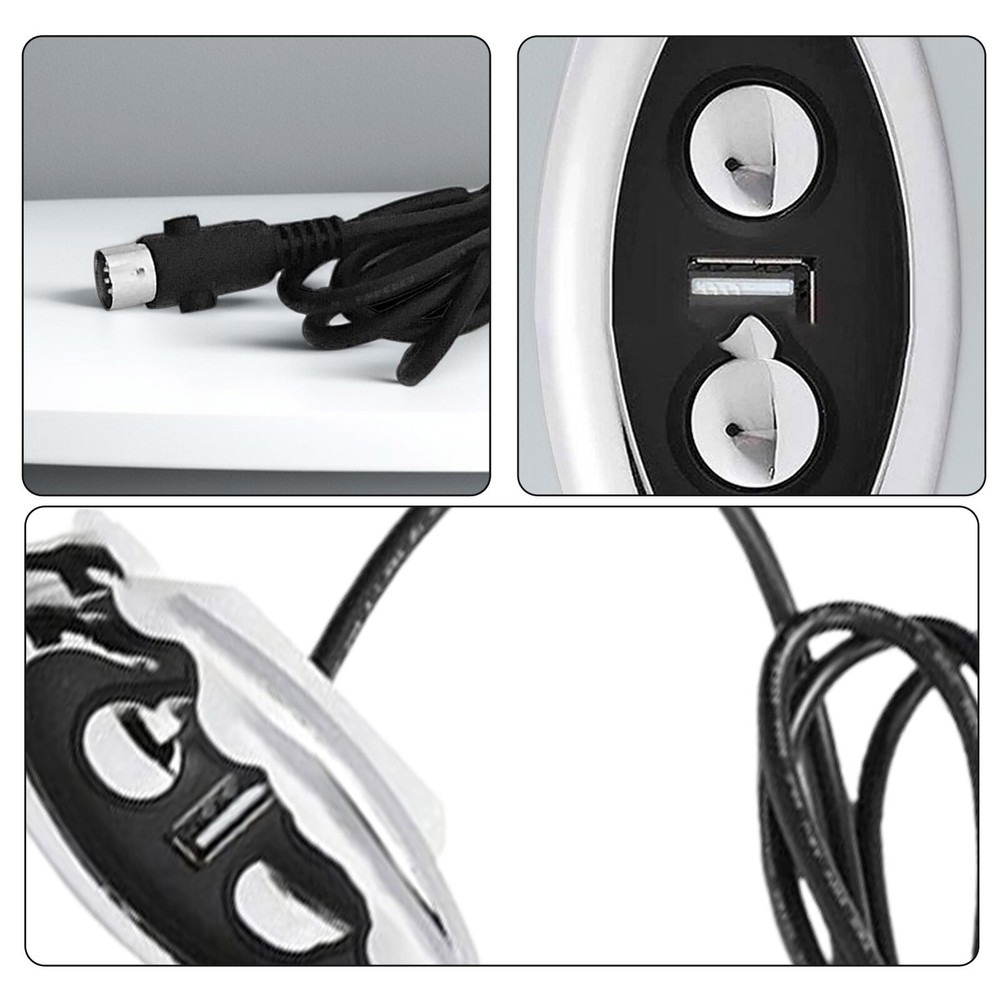 Mulin Electric Switch - MLSK14-C Button Power Recliner Switch + USB I4