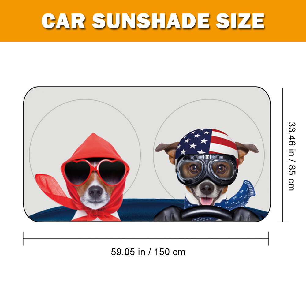 Foldable Car Windshield Sun Shade Cover Auto Front Window Visor UV Block Shield