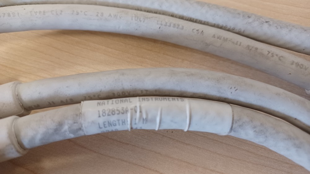 National Instruments 182853A-01 Shielded Meter Adapter Cable 1 Meter