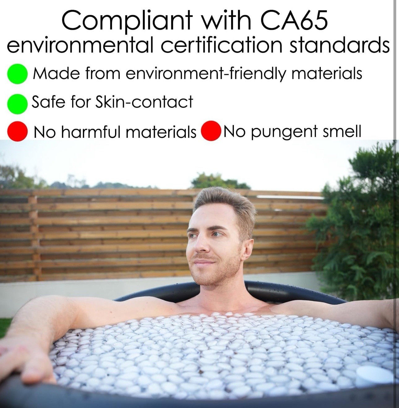 Foresh Large Ice Bath Cold Plunge Tub Premium Portable Recovery Tub