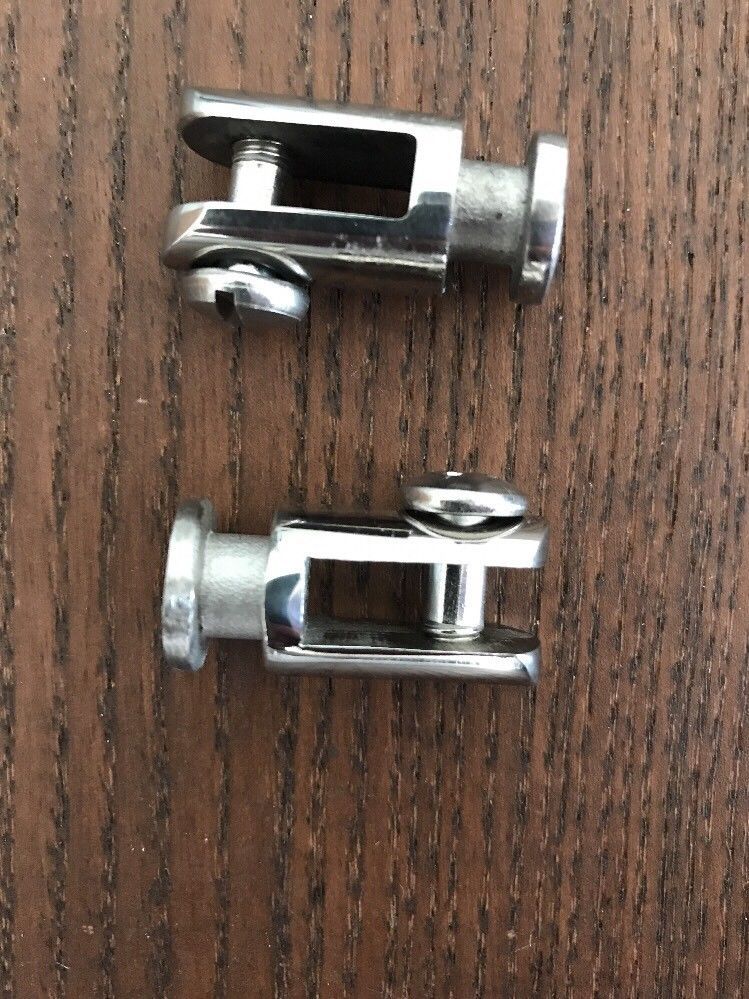 2 pcs Bimini Hinges only