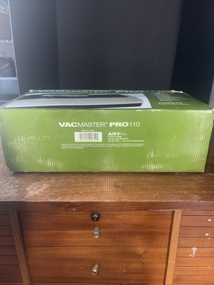 BRAND NEW!!! VacMaster Pro 110 - Complete Vacuum Packaging System