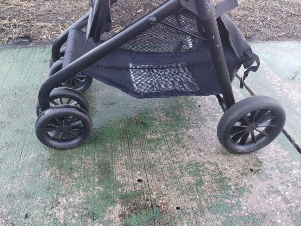 Evenflo Stroller Rear wheel only. Size 7-7/8"