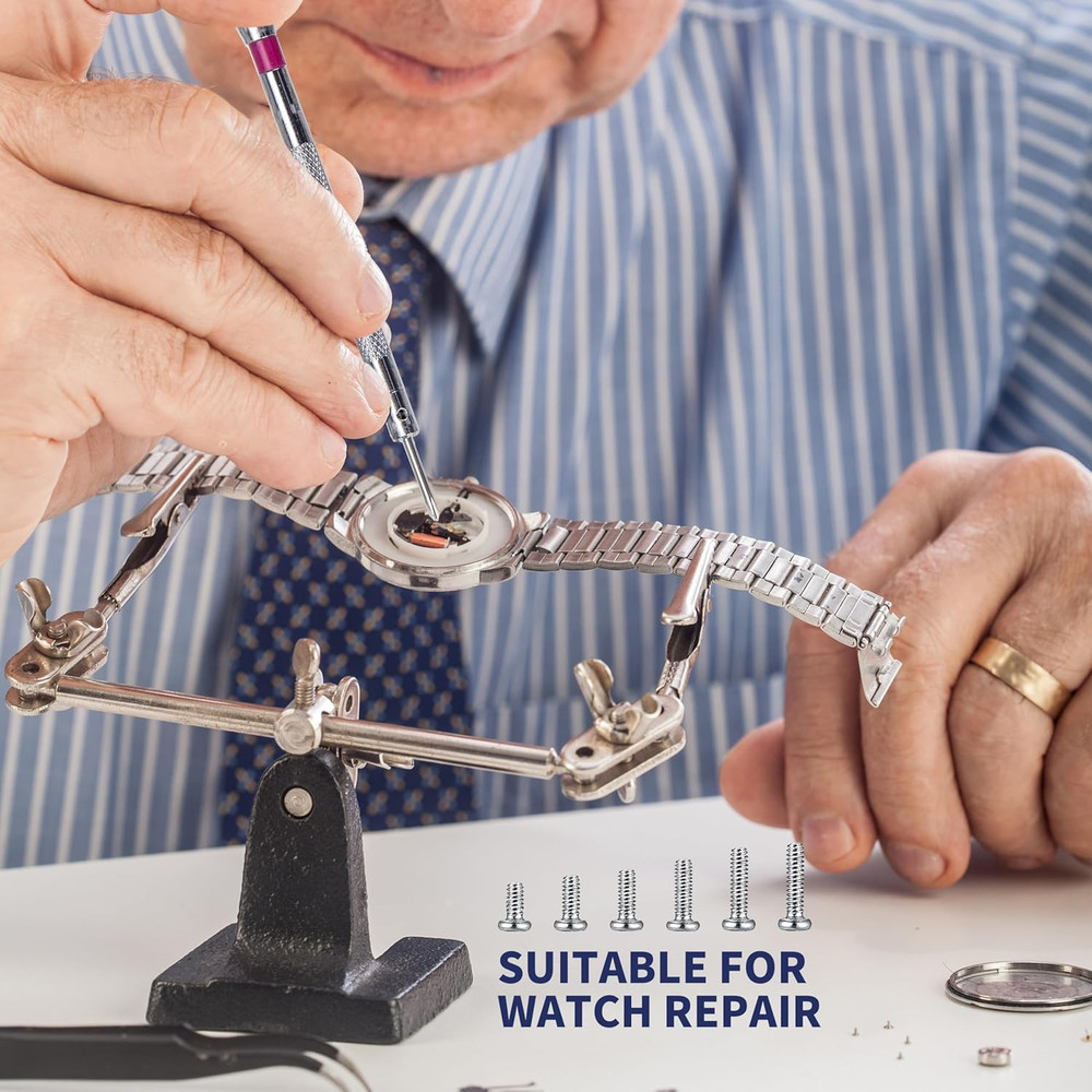 500 Pcs Laptop Screws Kit, M1.2/M1.4/M2 Tiny Computer Replacement Screws