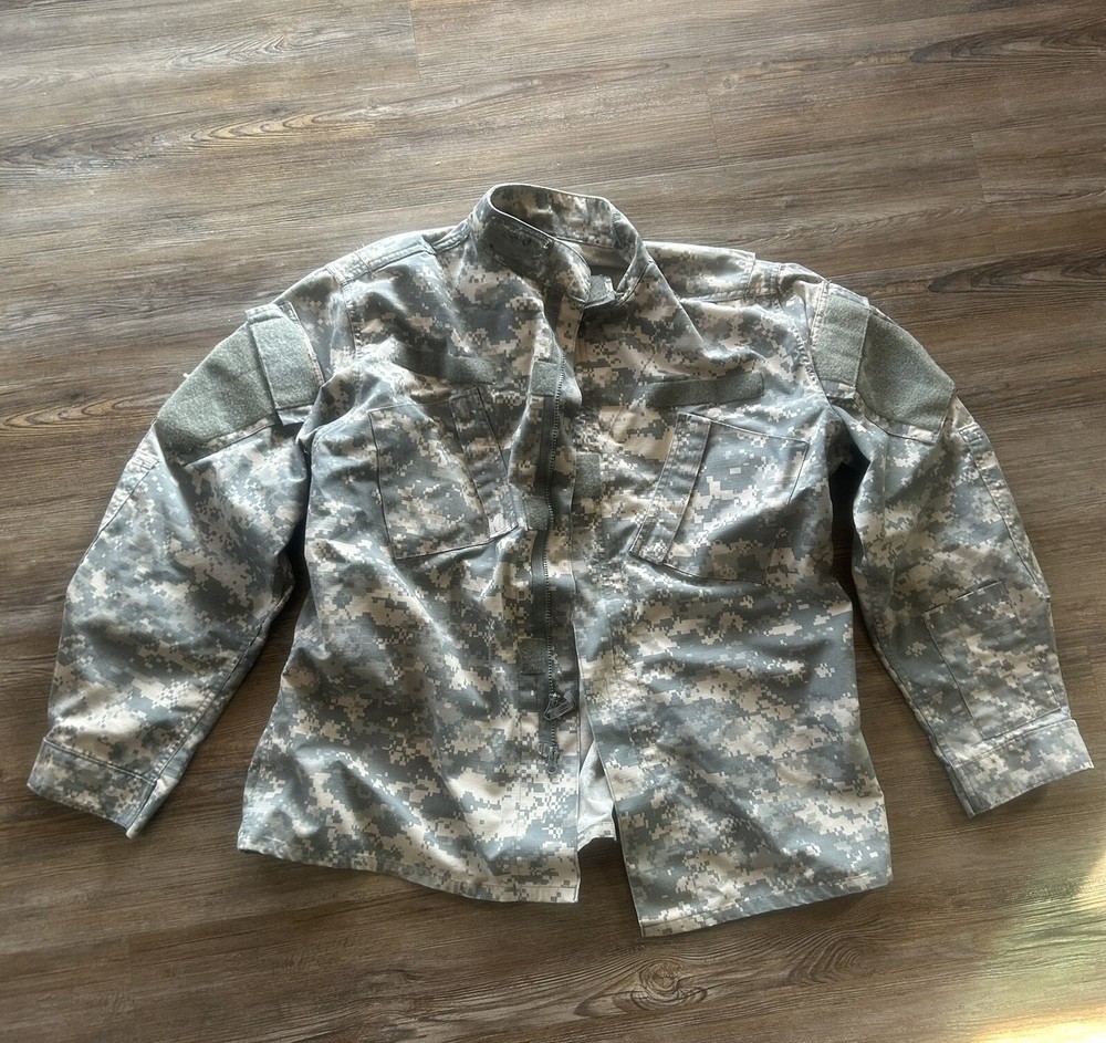 Jacket Large long  Regular  Digital Camo/Nylon Army Combat