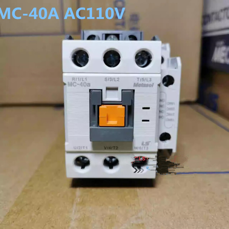 1pcs MC-40A AC110V LS GMC AC contactor for power generation.